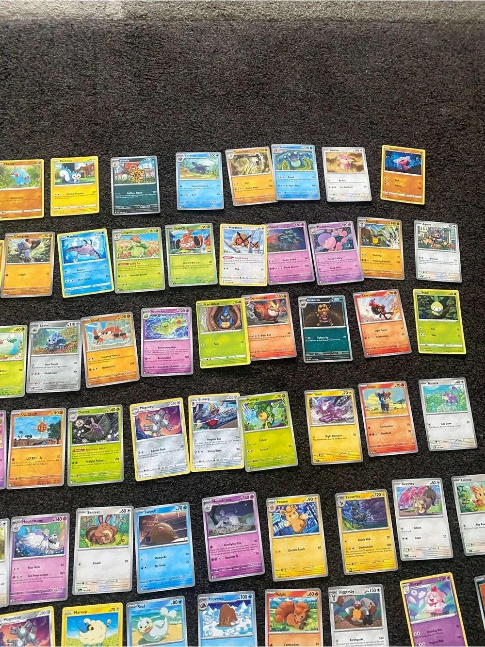 Pokemon card Lot Of 77